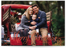 Classic Merry Holiday Photo Cards