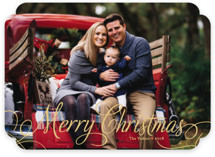 Classic Merry Holiday Photo Cards
