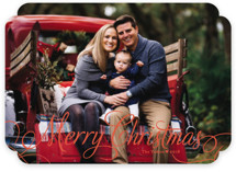 Classic Merry Holiday Photo Cards