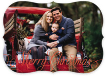 Classic Merry Holiday Photo Cards