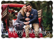 Classic Merry Holiday Photo Cards