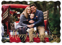 Classic Merry Holiday Photo Cards