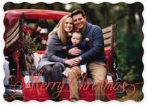 Classic Merry Holiday Photo Cards