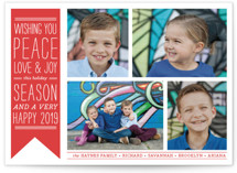 Wish Banner Holiday Photo Cards