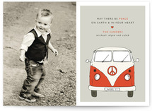 The Peace Van Holiday Photo Cards