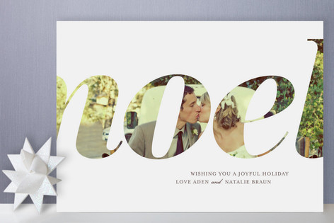 Grande Noel Holiday Photo Cards