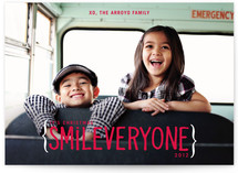 Smile Everyone Holiday Photo Cards