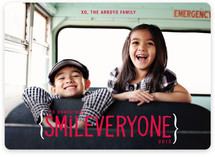 Smile Everyone Holiday Photo Cards
