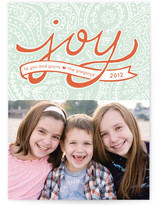 Paisley Joy Holiday Photo Cards