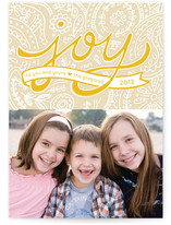 Paisley Joy Holiday Photo Cards