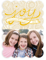 Paisley Joy Holiday Photo Cards