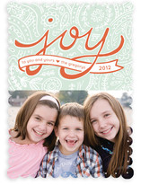 Paisley Joy Holiday Photo Cards