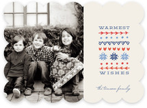 Warmest Wishes Holiday Photo Cards
