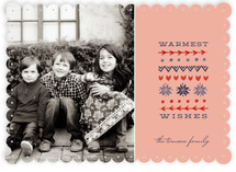 Warmest Wishes Holiday Photo Cards