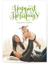 Happiest Holidays Holiday Photo Cards