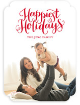 Happiest Holidays Holiday Photo Cards