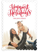 Happiest Holidays Holiday Photo Cards