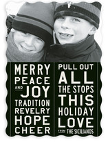All the Stops Holiday Photo Cards