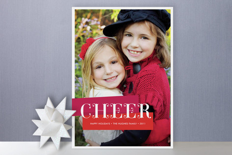 Red Tape Holiday Photo Cards