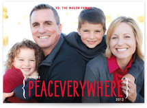 Peace Everywhere Holiday Photo Cards