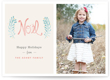 Antique Noel Holiday Photo Cards