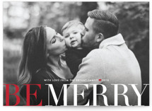 Big and Merry Holiday Photo Cards Holiday Photo Cards