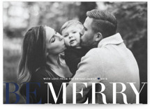 Big and Merry Holiday Photo Cards