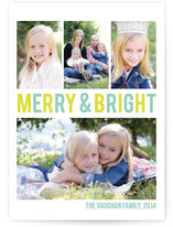 Merry & Bright Holiday Photo Cards