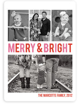 Merry & Bright Holiday Photo Cards
