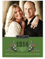Framed Address Holiday Photo Cards