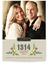 Framed Address Holiday Photo Cards