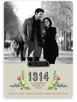 Framed Address Holiday Photo Cards