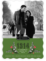 Framed Address Holiday Photo Cards