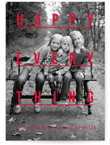 Wide Open Spaces Holiday Photo Cards