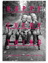 Wide Open Spaces Holiday Photo Cards