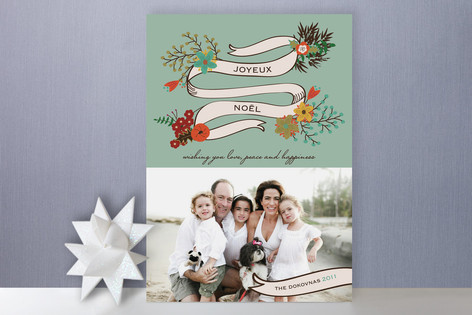 Magie de Noel Holiday Photo Cards