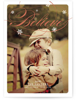 Fresh Flurries Holiday Photo Cards
