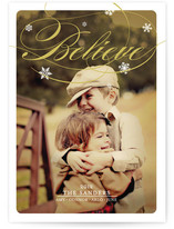 Fresh Flurries Holiday Photo Cards