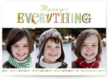 Merry Everything Bright Holiday Photo Cards