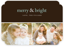 Merry & Bright Holiday Delight Holiday Photo Cards
