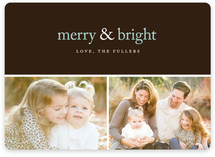 Merry & Bright Holiday Delight Holiday Photo Cards