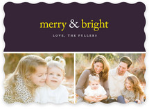 Merry & Bright Holiday Delight Holiday Photo Cards