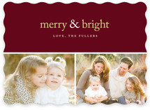 Merry & Bright Holiday Delight Holiday Photo Cards