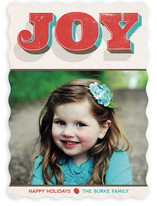 Joyful Colors Holiday Photo Cards
