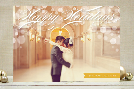 Illuminated Holiday Photo Cards