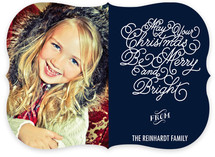 Starry Night Holiday Photo Cards