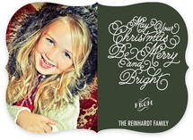 Starry Night Holiday Photo Cards