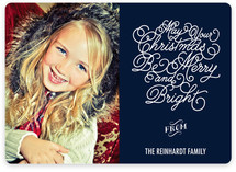 Starry Night Holiday Photo Cards