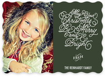 Starry Night Holiday Photo Cards