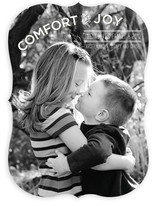 Comfort and Joy Holiday Photo Cards